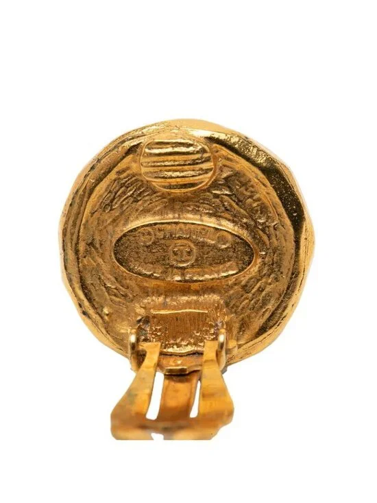 Chanel Earrings Gold Plated Faux Pearl - Picture 3 of 3